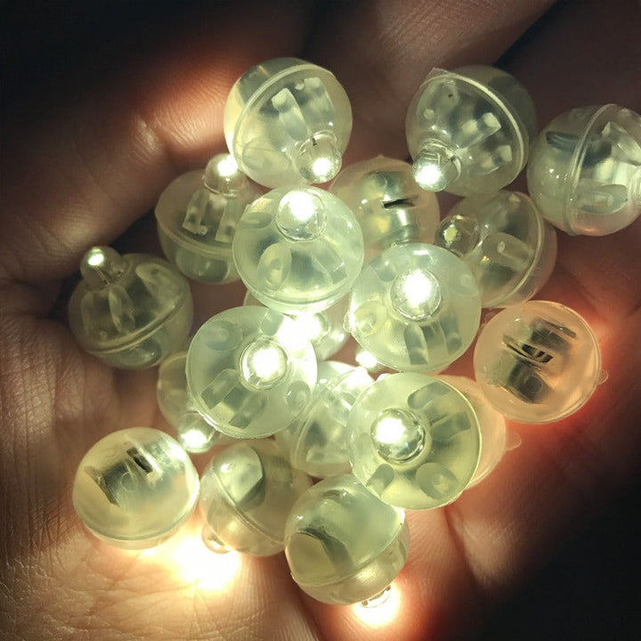 Mini LED Party Lights - GlowPearls-Colourful-50-The Livary