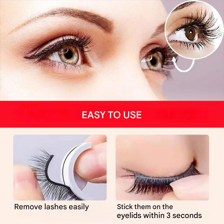 Self-Adhesive Eyelashes - LuxeLash-1 pair-Of course-The Livary
