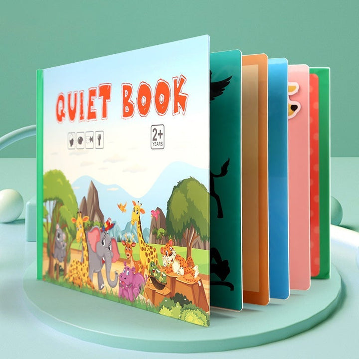 Educational Busy Book for Children – LearnJoy-Animals-The Livary