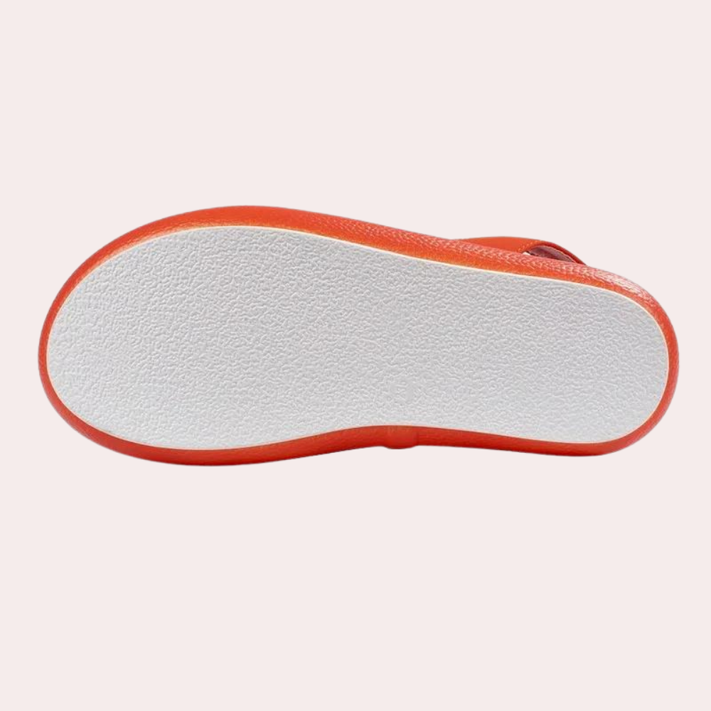 Comfortable ladies' summer shoes with a thick sole – Tilda-Yellow-2.5-The Livary
