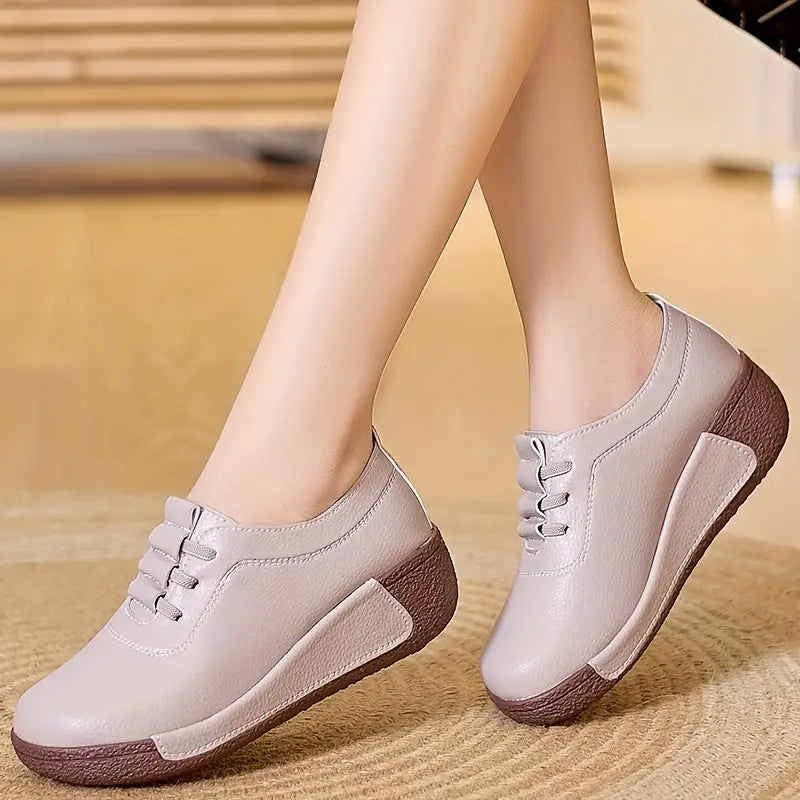 Trendy Women's Tennis Shoes - Marisela-Grey-2.5-The Livary