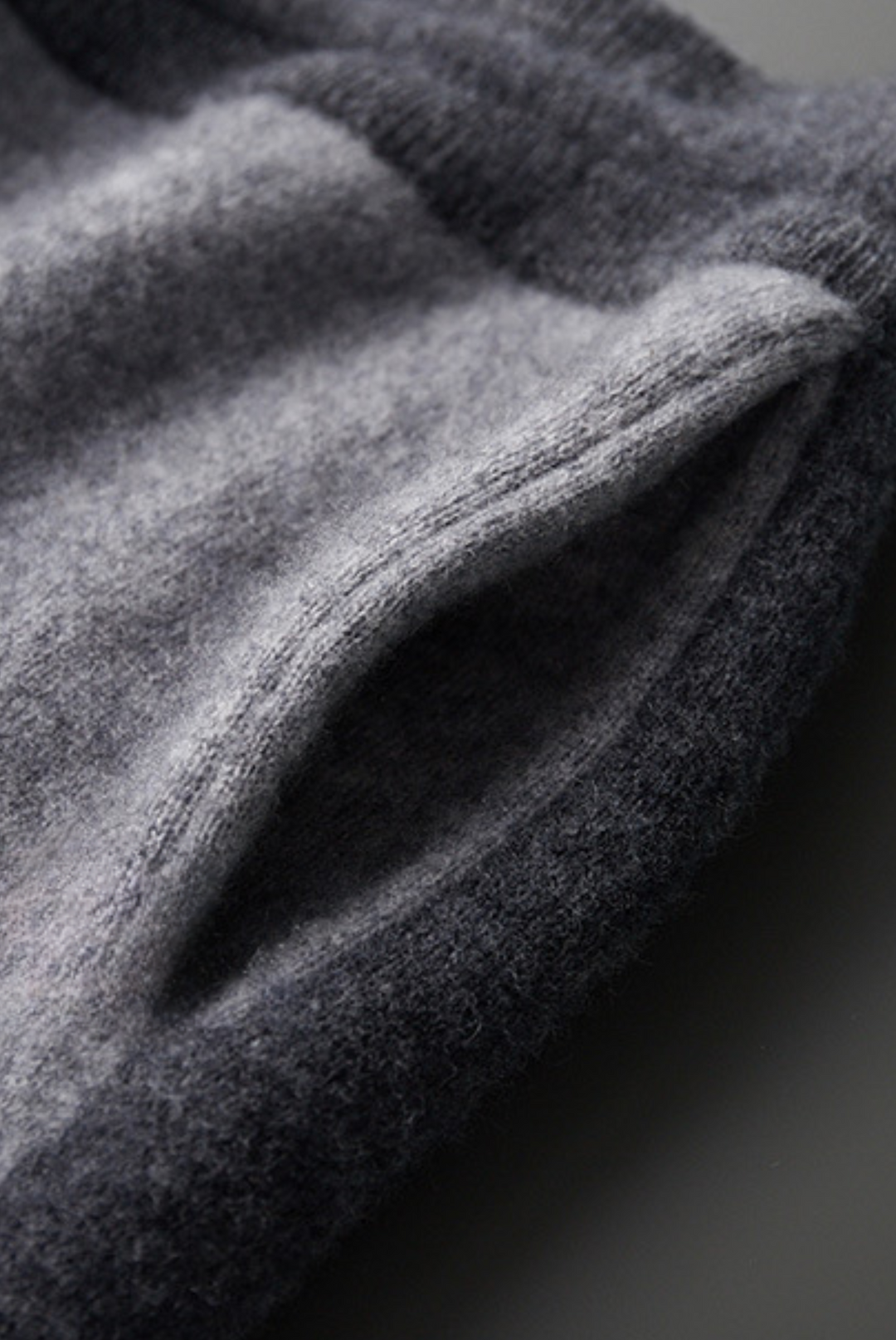 Grey Cashmere Merino Wool Set – Vittore-S-The Livary