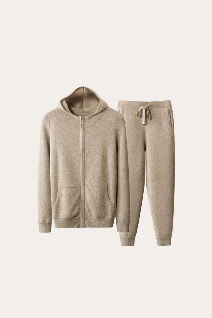 Cashmere Merino Wool Jogging Set – Eliano-S-The Livary