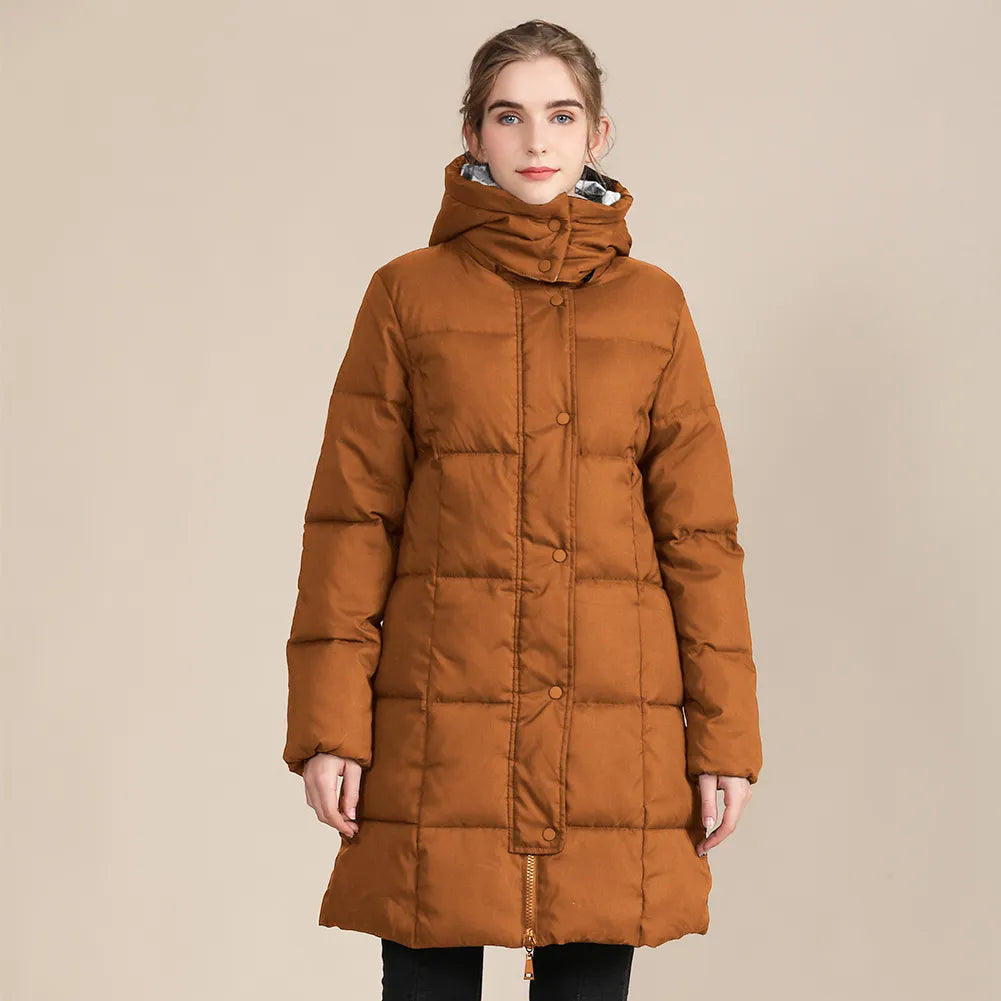 Trendy Quilted Women's Winter Jacket - Elodie-S-The Livary