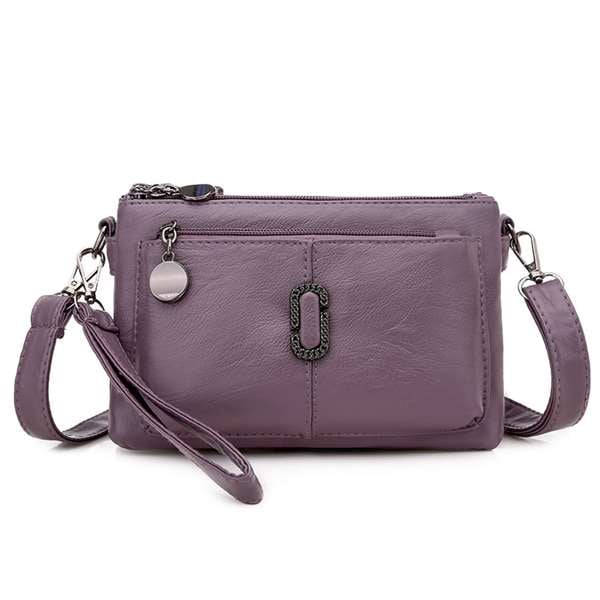 Stylish Crossbody Bag - Sienna-Purple-The Livary