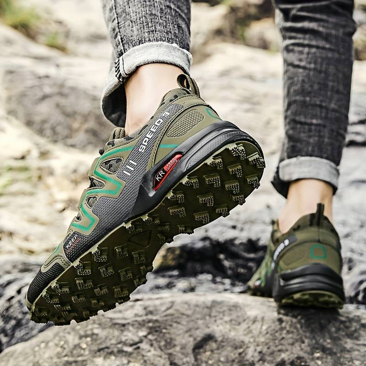 Waterproof Unisex Hiking Shoes - Milan-Green-5-The Livary