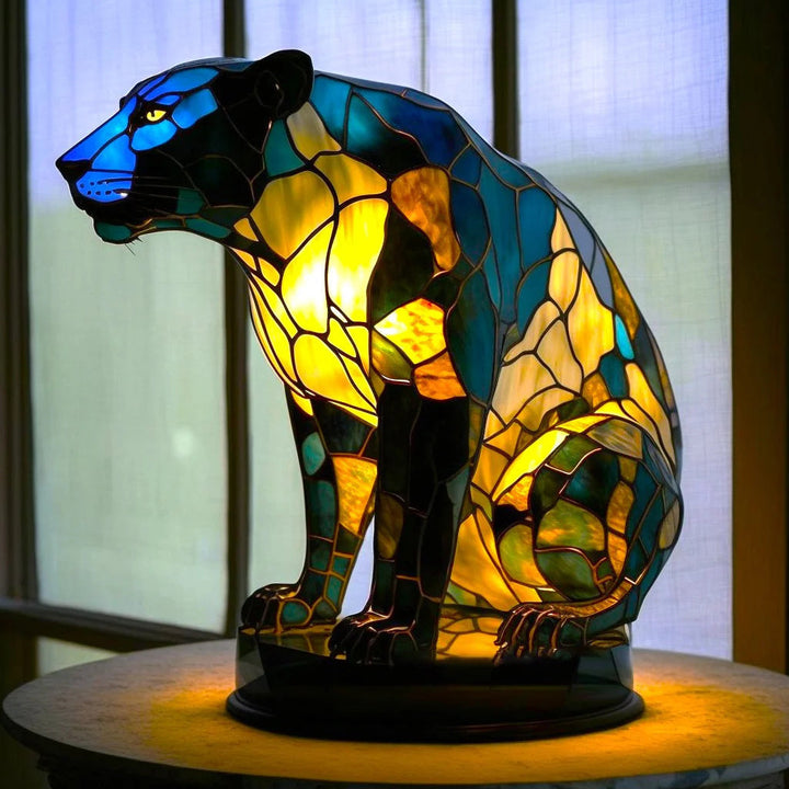 Modern Art Lamp - LumiAura-Leopard-5.91 inches-The Livary