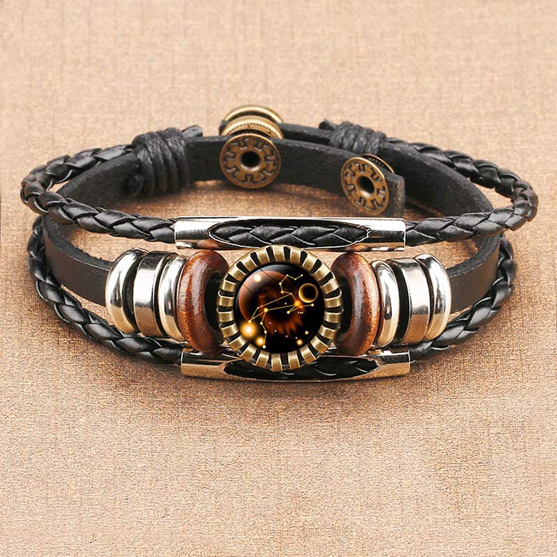 Zodiac Retro Bracelet - Lyra-Leo-The Livary
