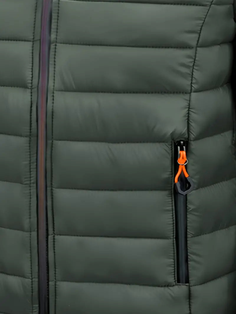 Ladies Winter Puffer Jacket with Hood - Arwen-Black-S-The Livary