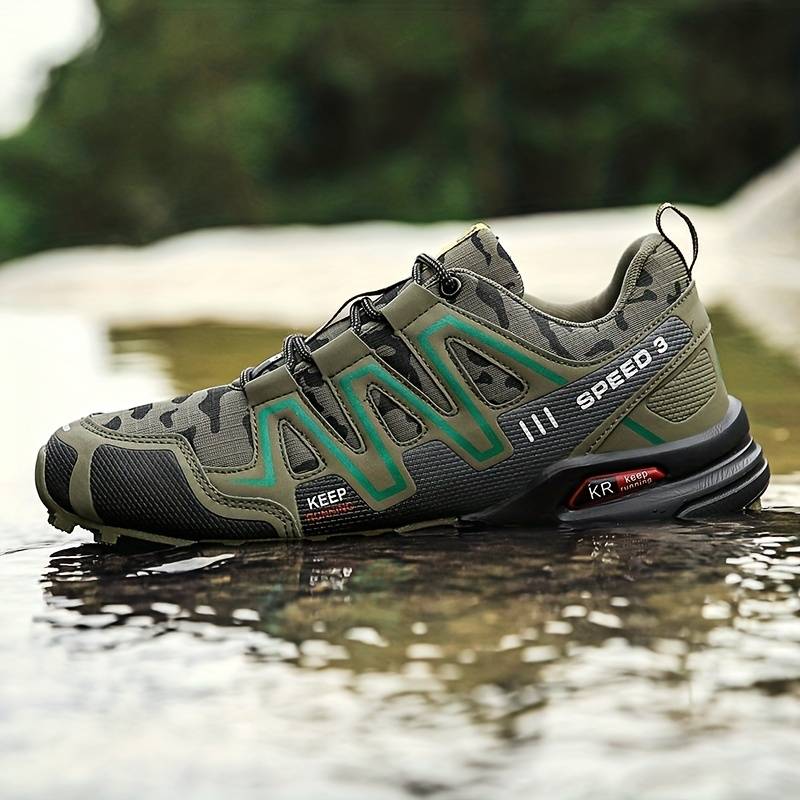 Waterproof Unisex Hiking Shoes - Milan-Green-5-The Livary