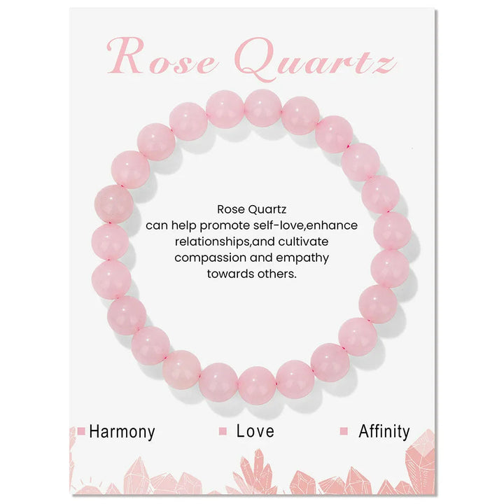 Natural Crystal Healing Energy Bracelet - Aria-Amazonite-The Livary
