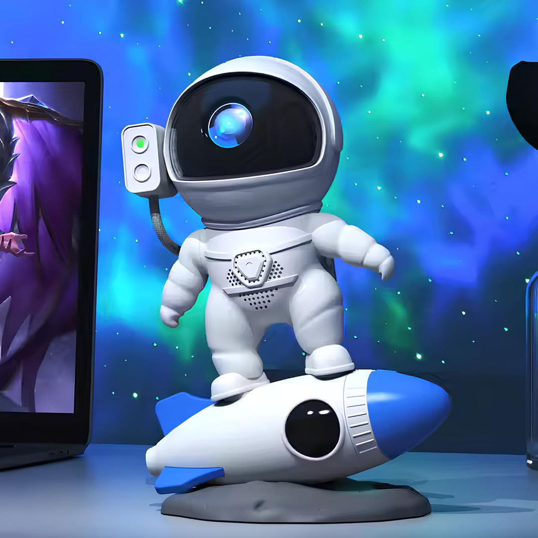 Astronaut Projector Lamp - AstroGlow-Milky Way Projection-The Livary