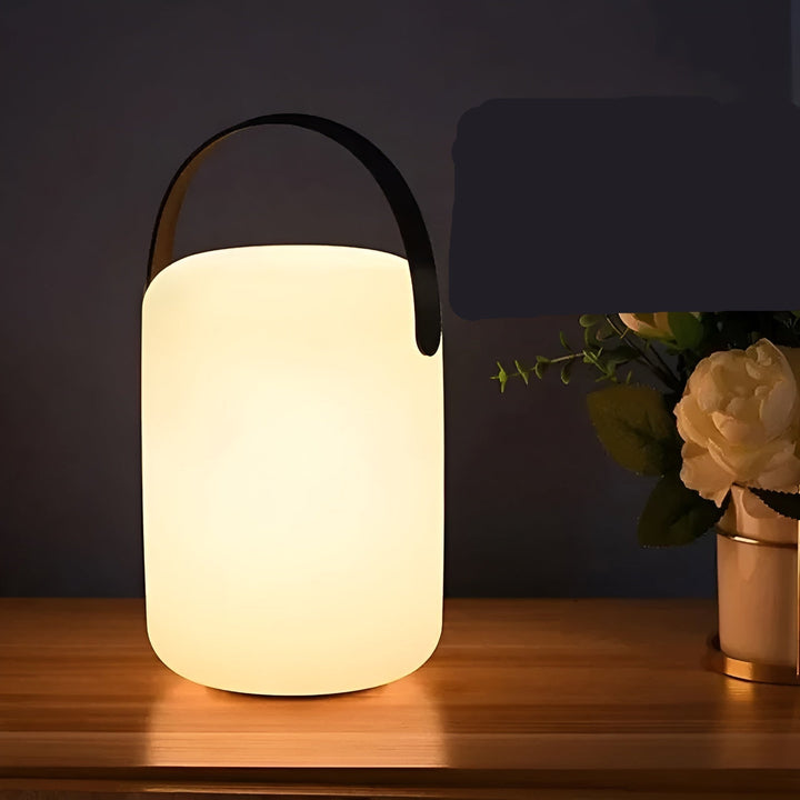 Waterproof Wireless LED Table Lamp for Indoor & Outdoor - Lumora-Cylinder-The Livary