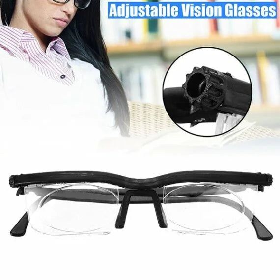 Adjustable Glasses for Close & Distant Vision - VisiFlex-The Livary