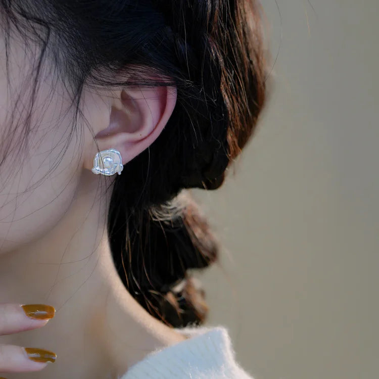 Baroque Pearl Earrings - Noa-The Livary