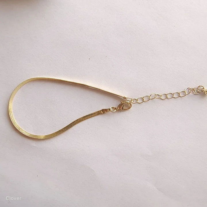Snake Anklet - Isolde-Gold-The Livary