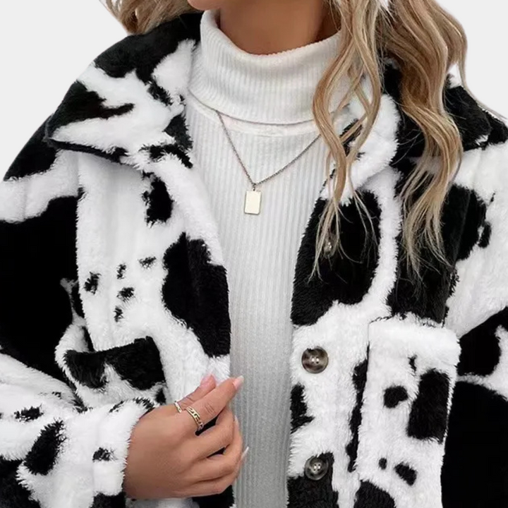 Warm Winter Coat for Women - Elowen-Black-XS-The Livary