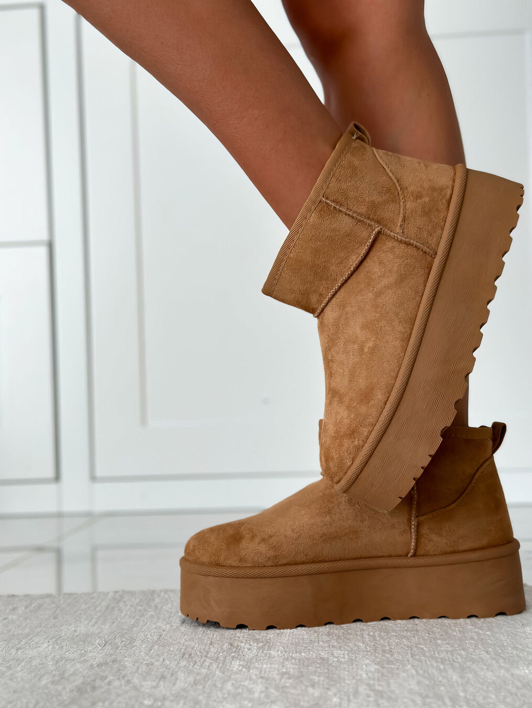 Ladies Winter Boots - WinterWalker-Brown-3.5-The Livary