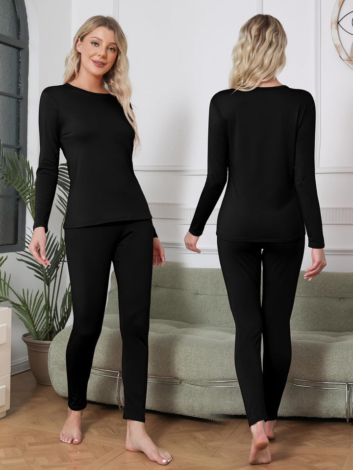 Thermal Underwear for Women - Sophie-Black-XS-The Livary