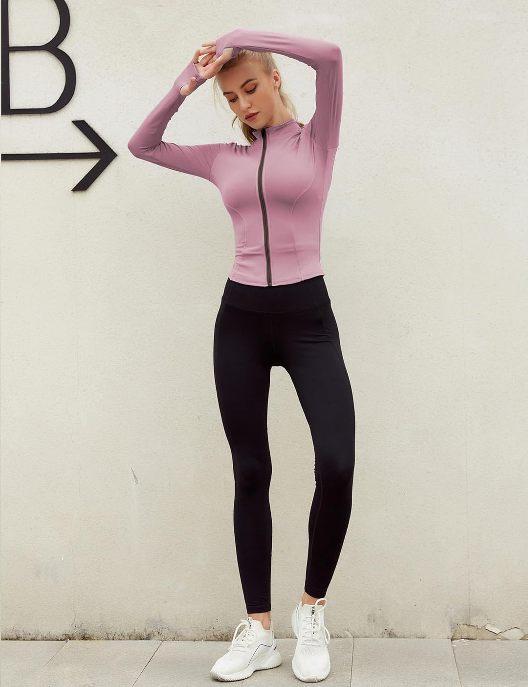Comfortable Sports Jacket - FlexiMove-Apricot-XS-The Livary
