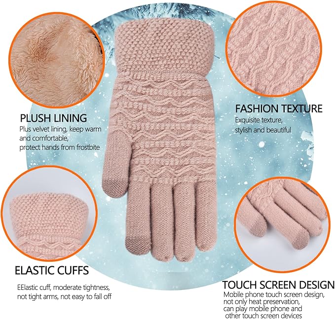 Warm Touchscreen Gloves – PolarTouch-Black-The Livary