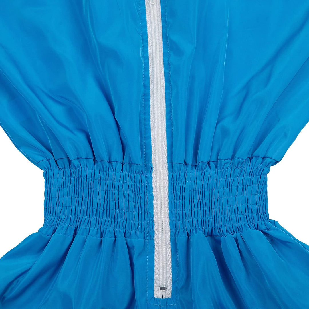 Retro Women's Windbreaker Jumpsuit - Elodie-Pink-S-The Livary