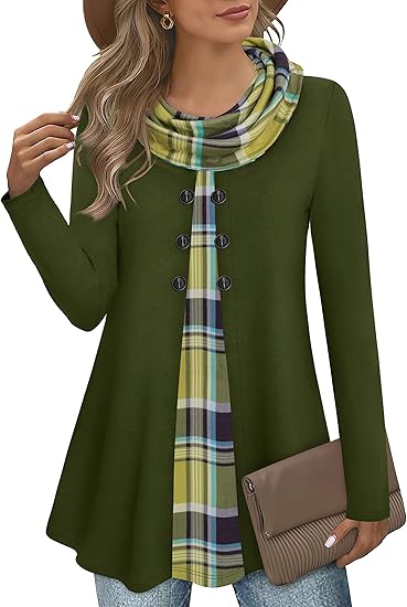 Stylish Colour Block Pullover Sweatshirt for Ladies - Bella-Green-S-The Livary
