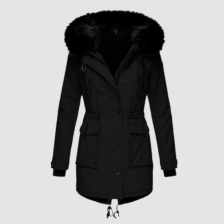 Stylish Women's Winter Coat - Elise-Black-S-The Livary