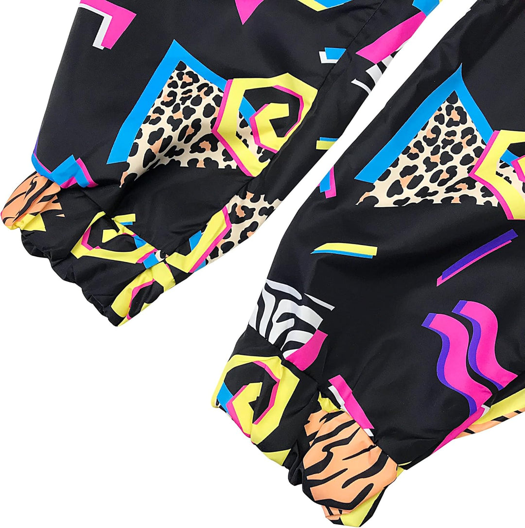 Retro Women's Windbreaker Jumpsuit - Elodie-Pink-S-The Livary