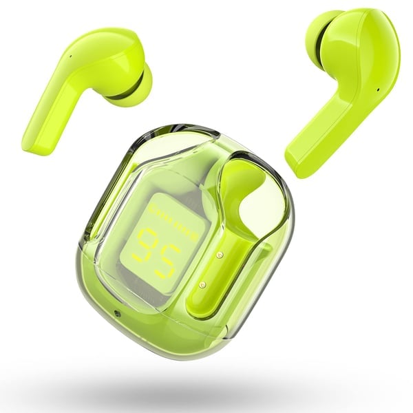 Wireless Bluetooth Earbuds – SonicPulse-Green-The Livary