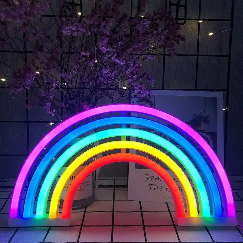 Rainbow Night Light - RadiantArc-The Livary