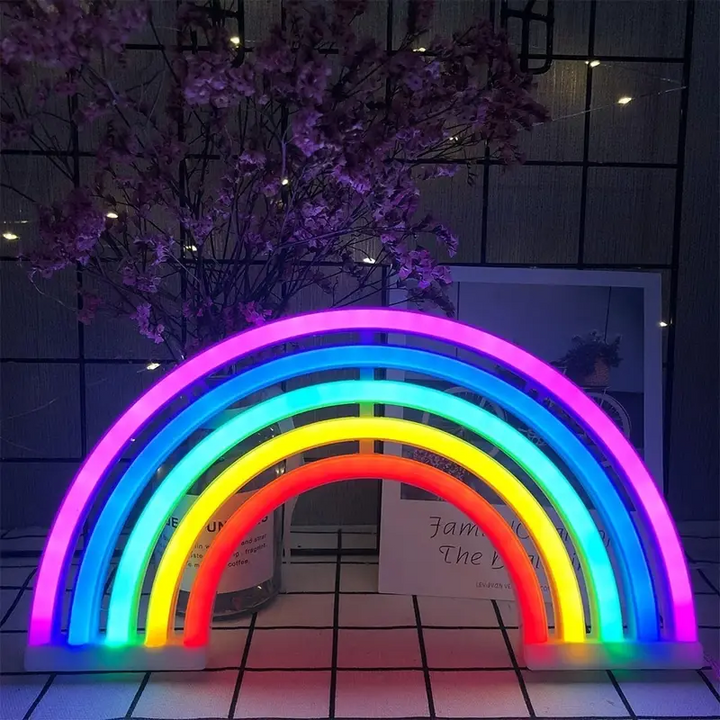 Rainbow Night Light - RadiantArc-The Livary
