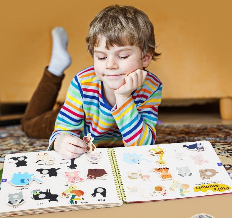 Educational Busy Book for Children – LearnJoy-Transport-The Livary