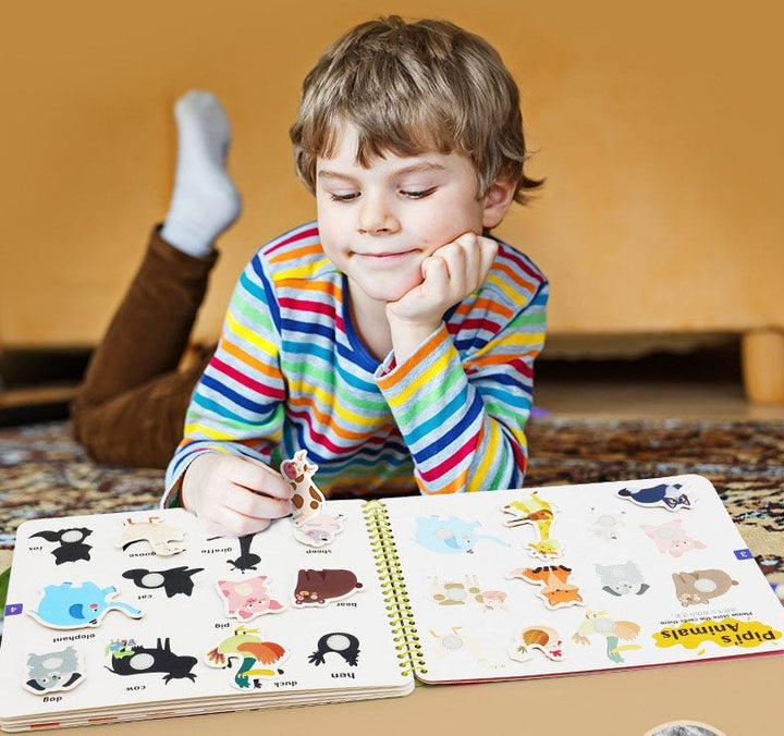 Educational Busy Book for Children – LearnJoy-Transport-The Livary
