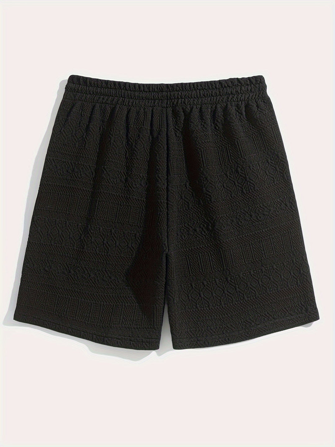 Men's Summer Shorts Basic Look with Drawstring Comfort - Finn (Buy 1 Get 1 FREE)-Black-S(46)-The Livary