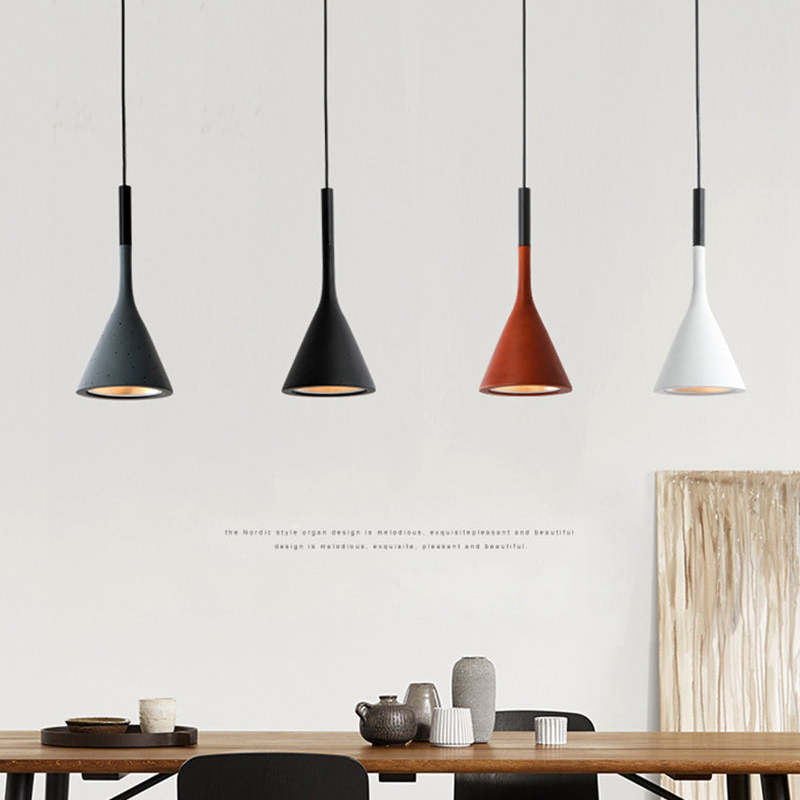 Modern Triangle Pendant Lamp - Trionda-Black-The Livary