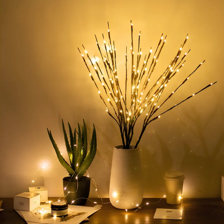Illuminated Decorative Branches - LumaBranches-Willow twig-The Livary