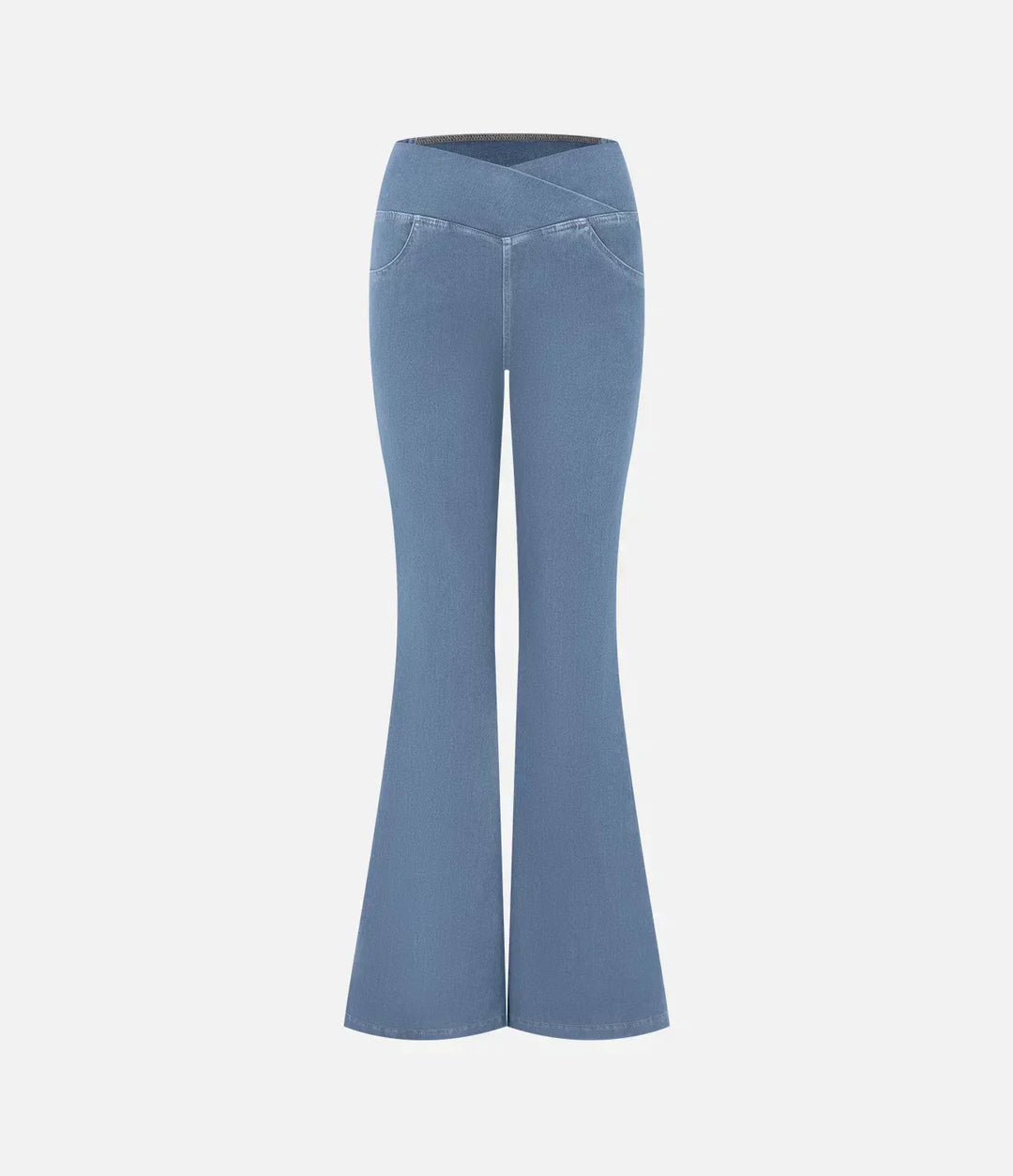 Stylish Bootcut Jeans for Women - Rosa-Blue-S-The Livary