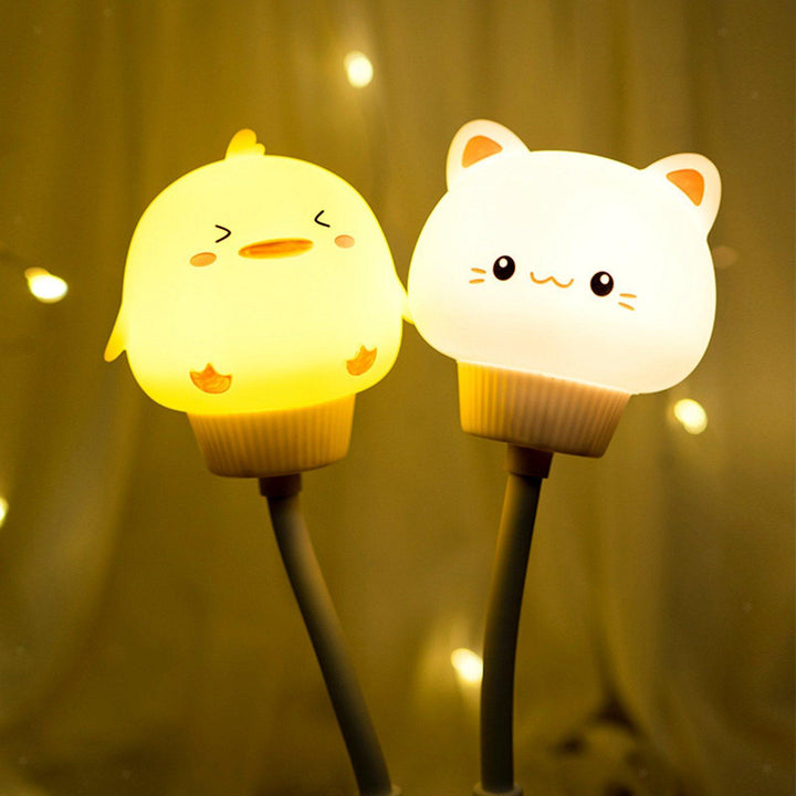 Cute night light - LumiPals-Kitten-No-The Livary