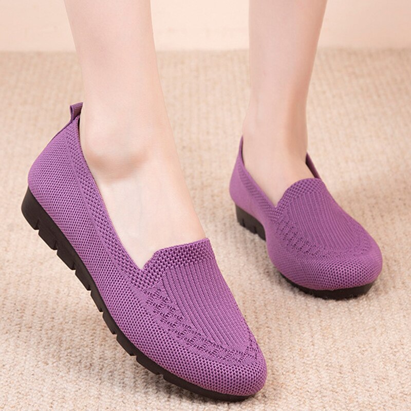 Comfortable & Breathable Women's Slip-On Everyday Shoes with Arch Support – Leona-Pink-3-The Livary