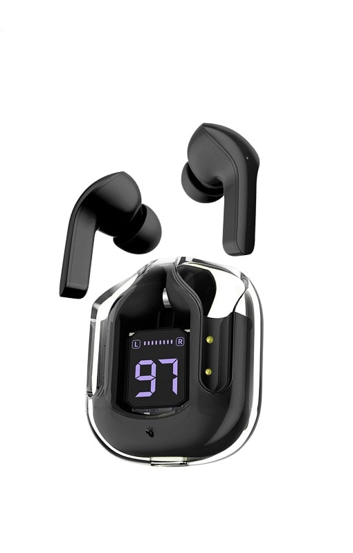 Wireless Bluetooth Earbuds – SonicPulse-Black-The Livary
