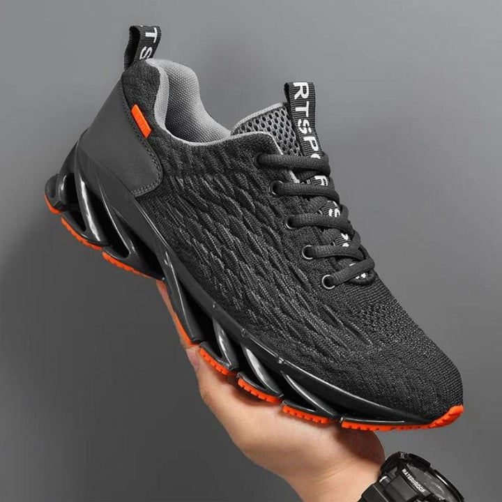 Shoes that redefine comfort and support - StrideMax™-Grey-5-The Livary