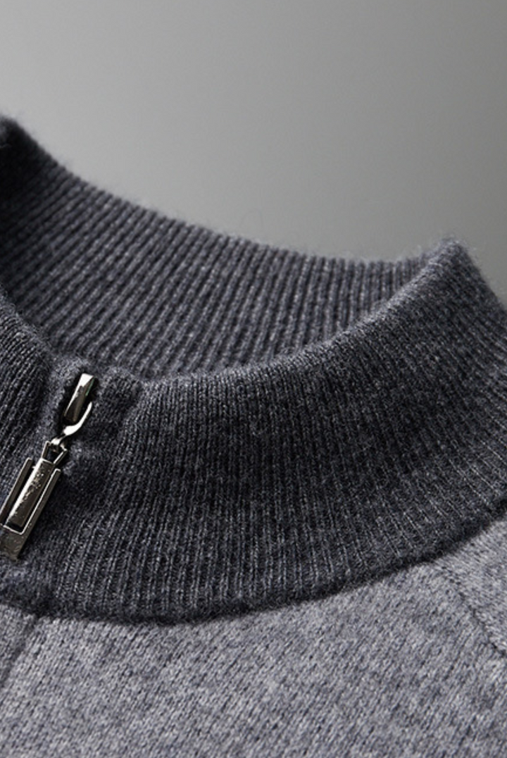 Grey Cashmere Merino Wool Set – Vittore-S-The Livary