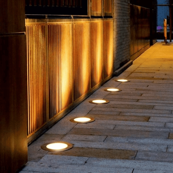Solar Ground Spot Light for Outdoors – SunHalo-4 Lights-The Livary