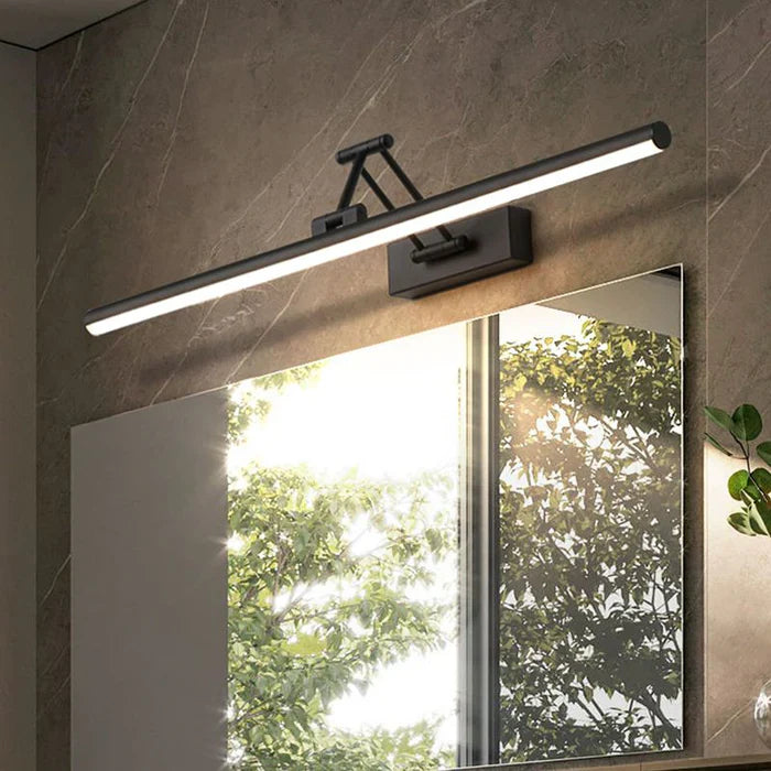 Minimalist LED Wall Lamp - ZenLite-Cold light-15.75 inches-Black-The Livary