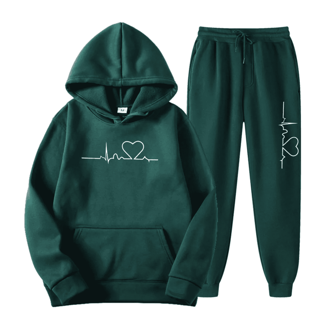 Comfortable Ladies Training Suit - Lyra-Green-S-The Livary