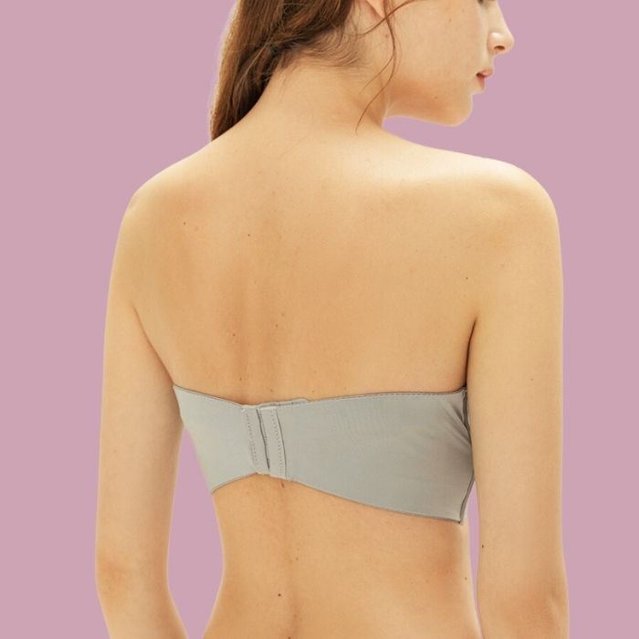 Strapless push-up bra with lifting effect – buy 1, get 1 free – Elina-Beige-10-A-The Livary