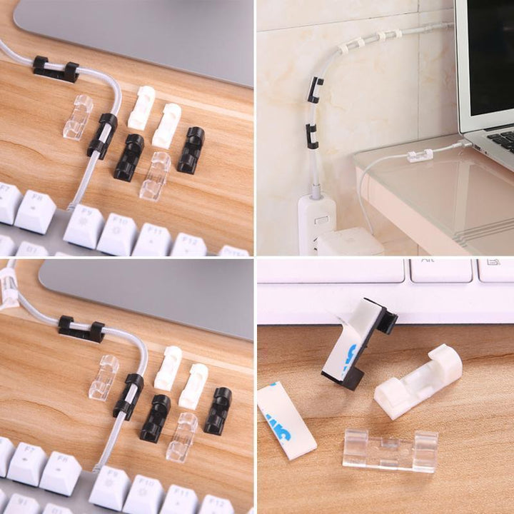 Finisher wire clamp-Transparent-20 pieces-The Livary