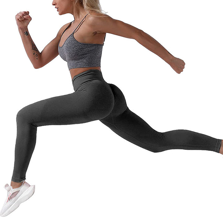 Butt-Lifting Ladies Leggings with High Waist - ElevateFit-Fuchsia-S-The Livary