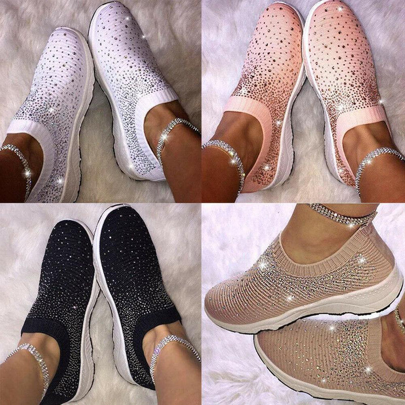 Crystal Shoes - GlamStep-WIT-3.5-The Livary